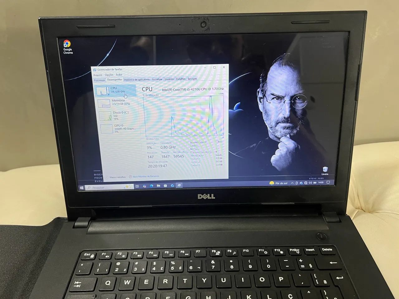 Notebook Dell i5 de 4ger Ssd128 8ram - Foto 2