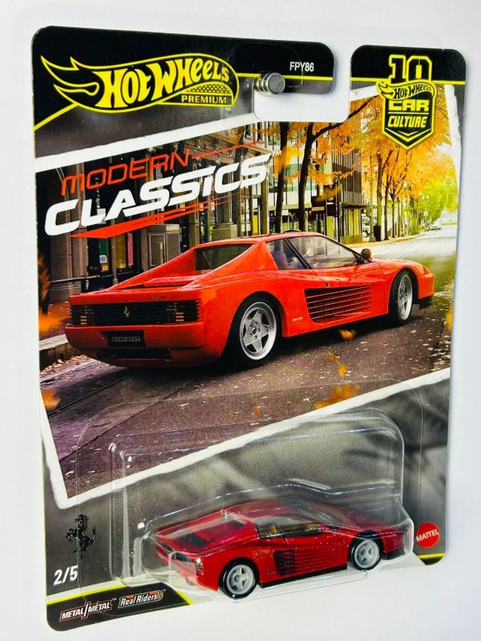 Hot Wheels Premium Car Culture - Ferrari Testarossa | Modern Classics - Foto 4