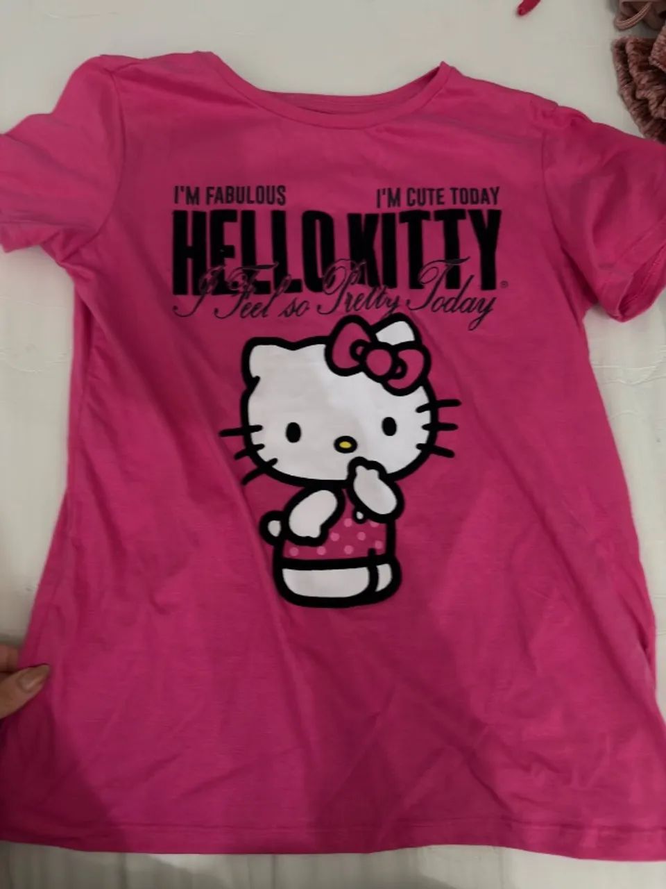 Blusa hello kit nova P - Foto 2