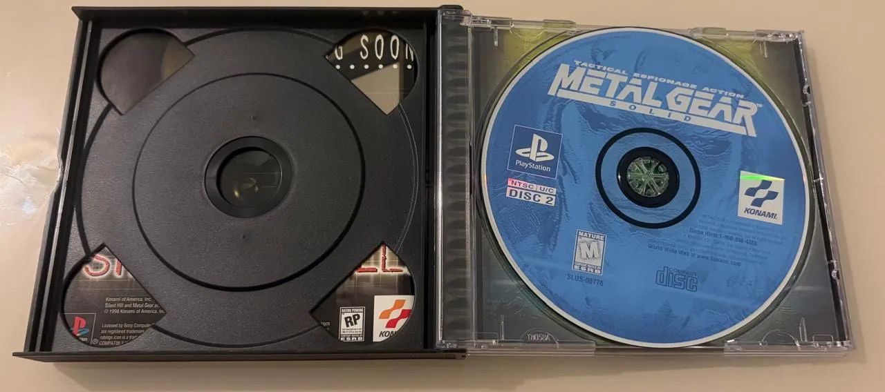 Metal Gear Solid Ps1 Original Completo - Foto 3