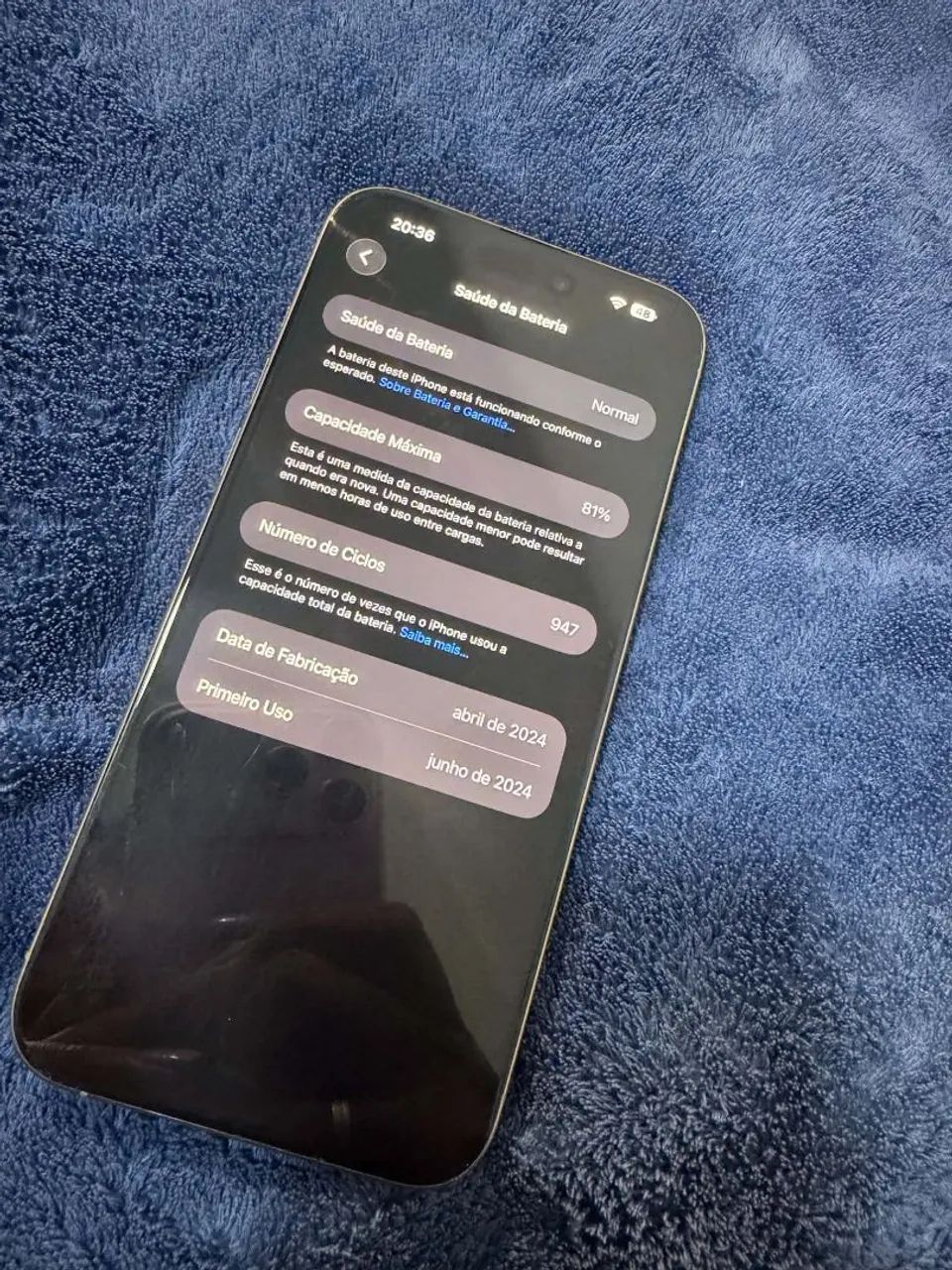 Iphone 15 pro max - 256 GB - Bem conservado  - Foto 4