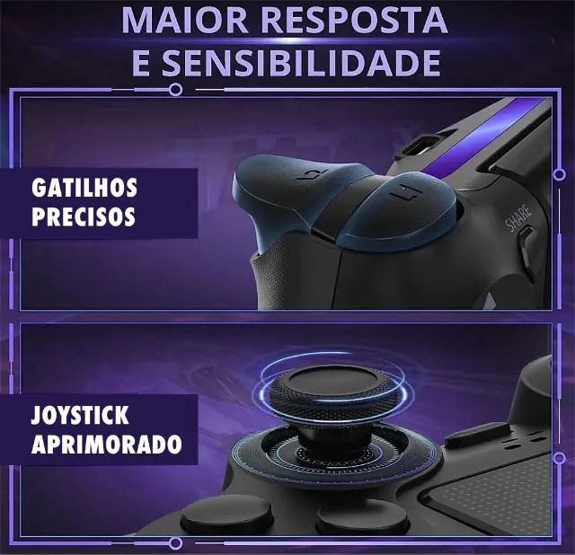 Controle Compatível com Playstation 4 - Foto 3