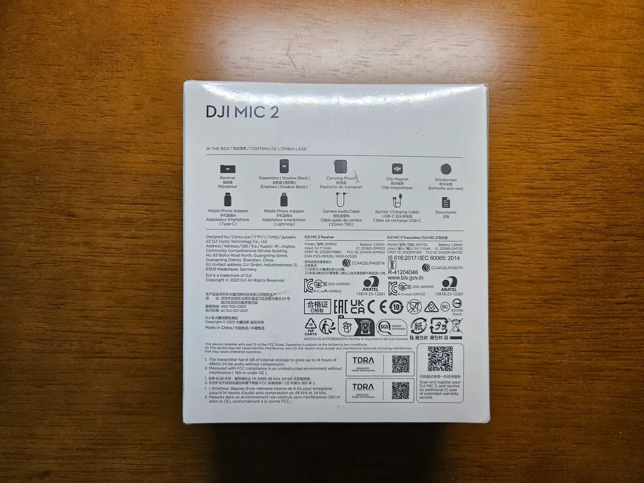 Microfone DJI Mic 2 com receptor  - Foto 2