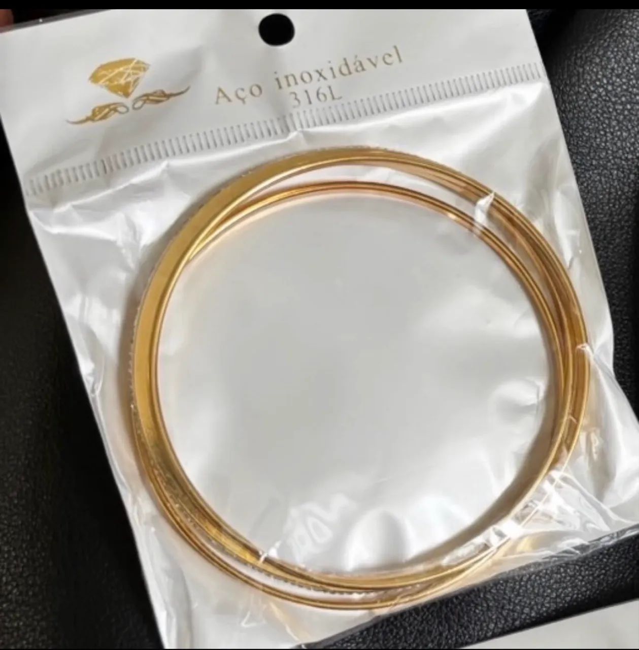 Bracelete de aço inoxidável  - Foto 4