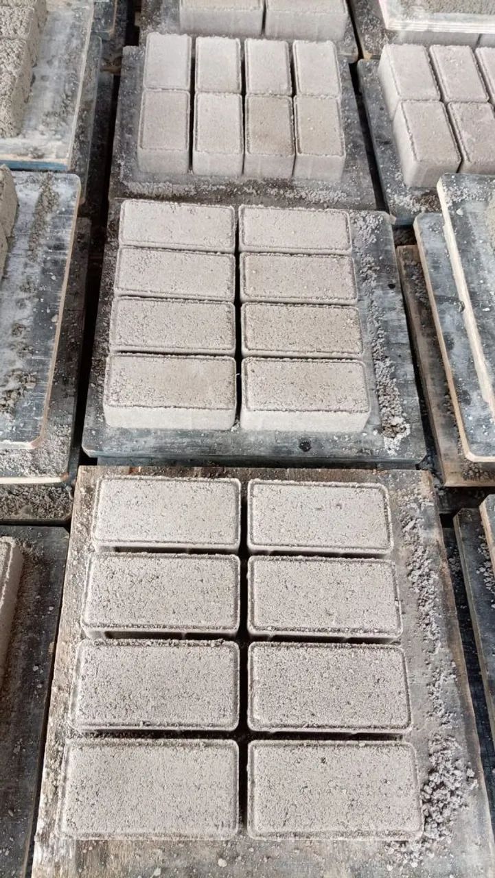 Paver drenante e tradicional 