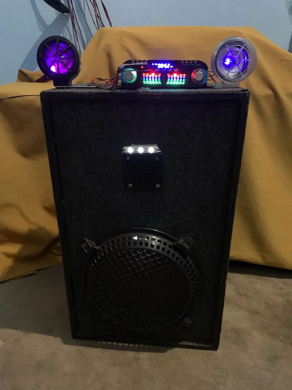 Caixa Bluetooth amplificada 1600w - Foto 3