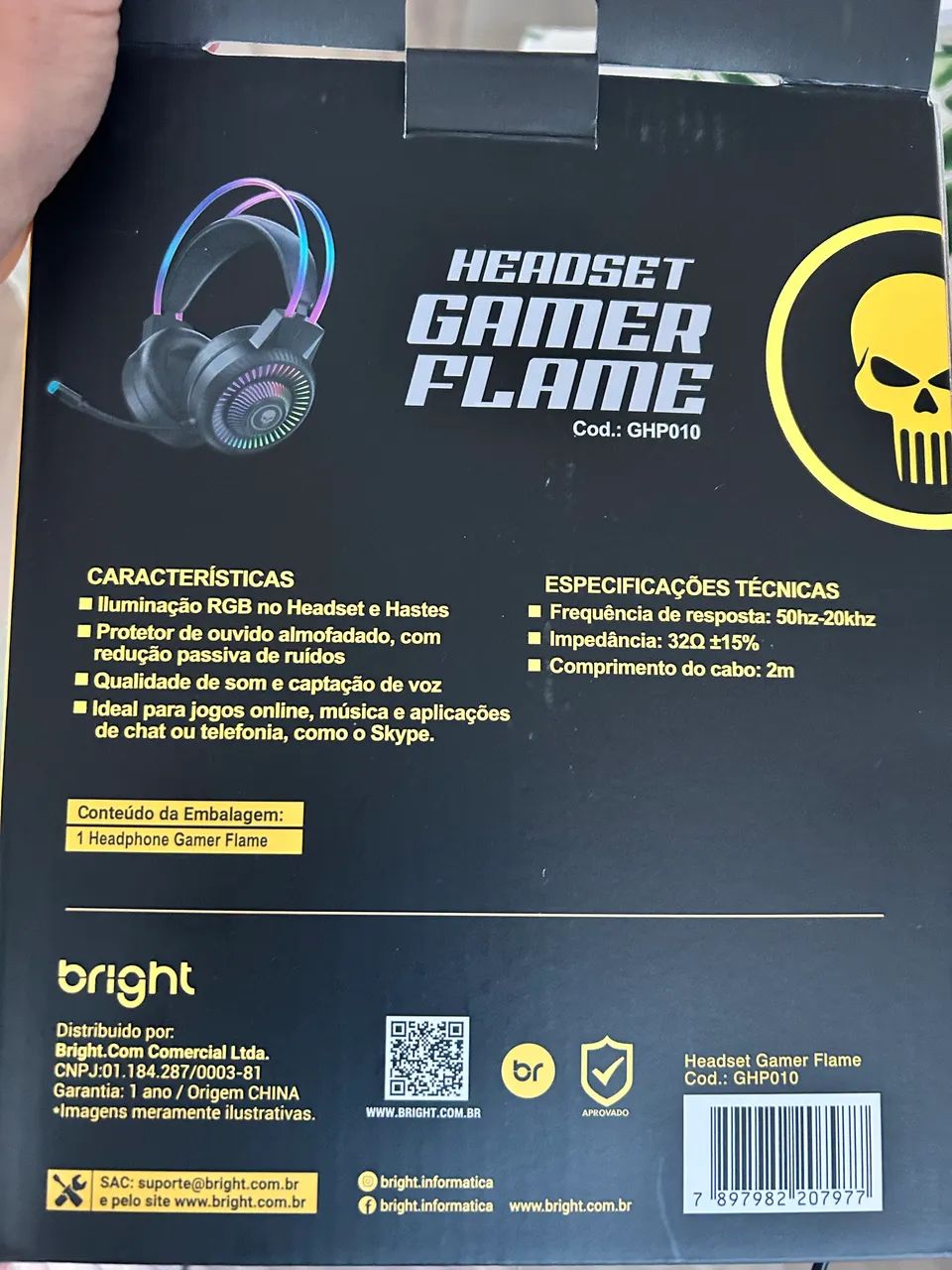 Fone - Headset Gamer Flame  - Foto 2