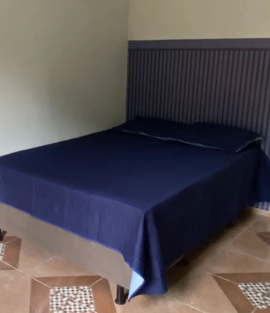 Cama box casal espuma 