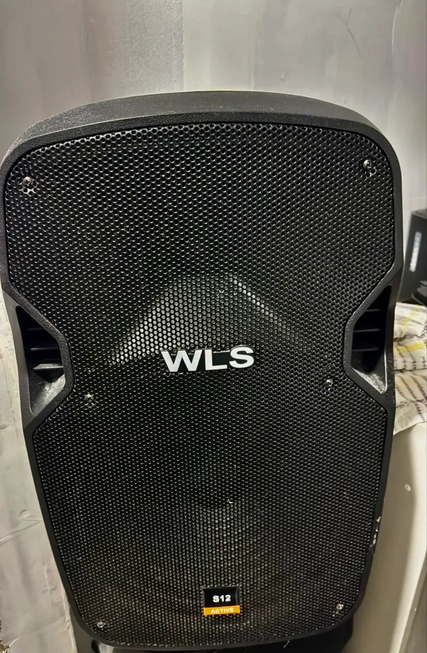 Caixa Wls S12 Ativa Preta C/usb - Foto 2