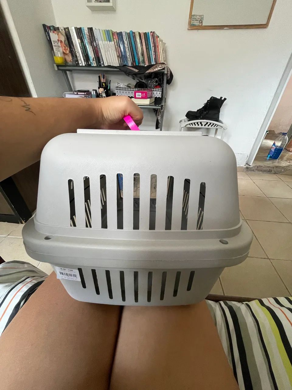 caixa de transporte para gato - Foto 5