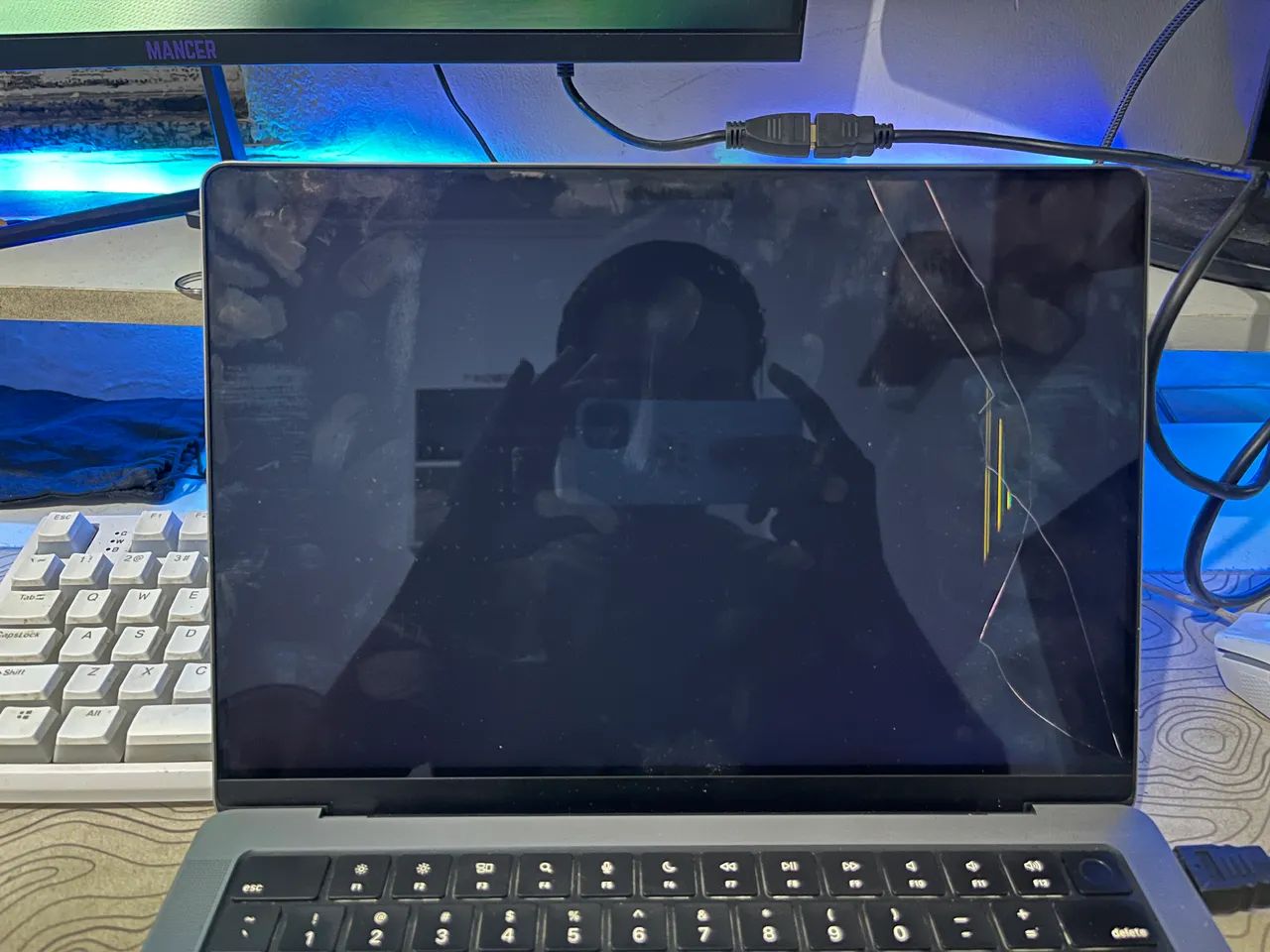 Tela do Macbook pro M1/M2 com defeito! - Foto 4