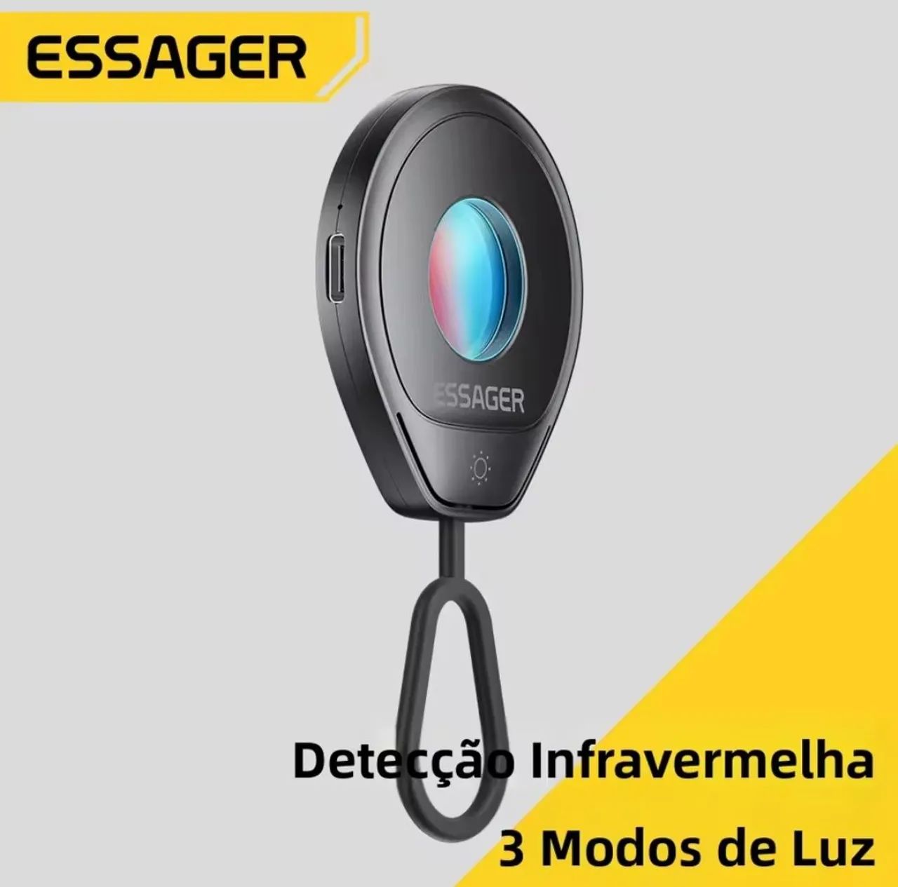 Mini detector de câmera escondida infravermelho 