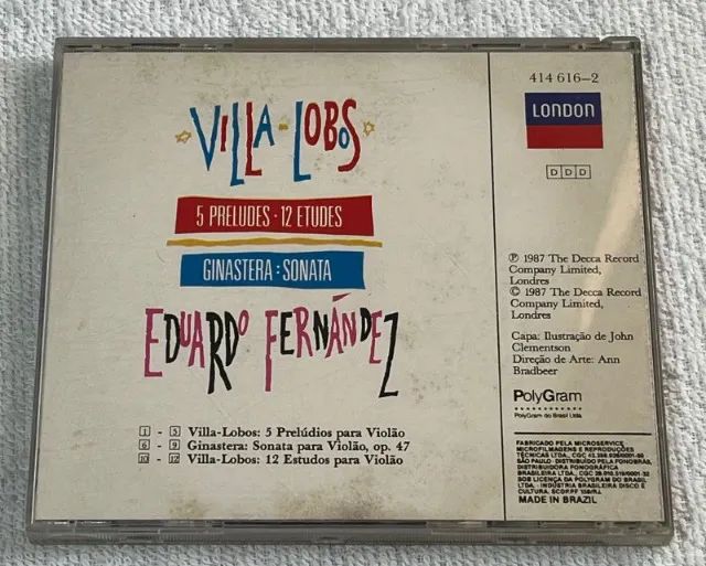 CD Villa Lobos - Eduardo Fernandez - Foto 3