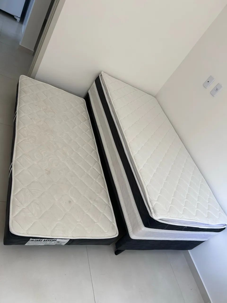 Cama box de solteiro com auxiliar  - Foto 2