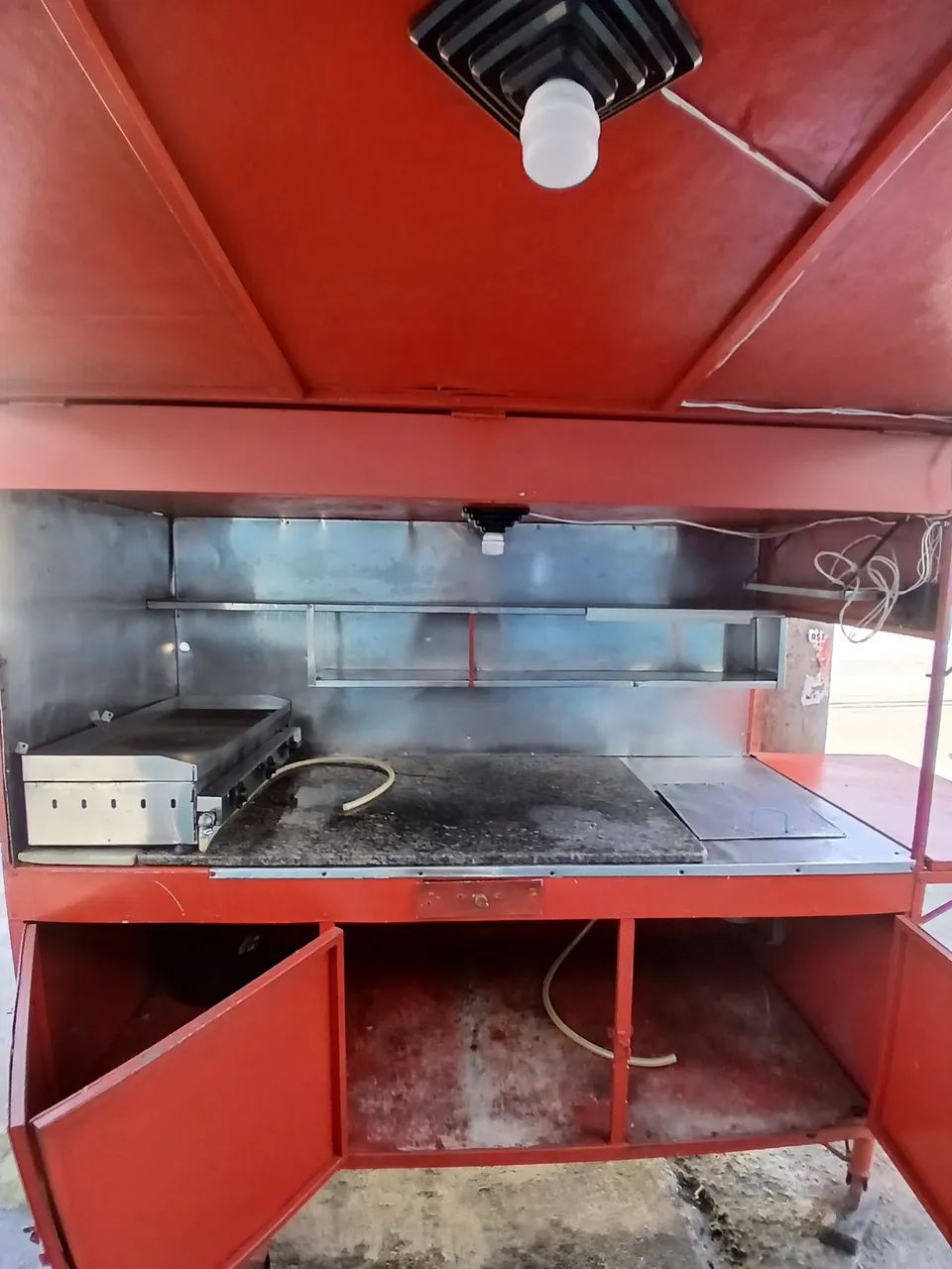 Carrinho de lanche top 2 metros completo  - Foto 3