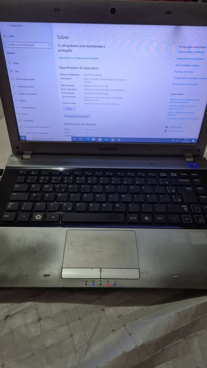 NoteBook RV415 Samsung 4gb/480gb - Foto 2