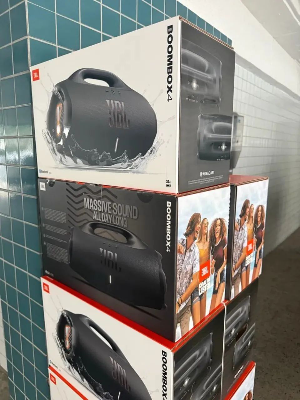 JBL Boombox 4 Lacrada e Com Nota Fiscal