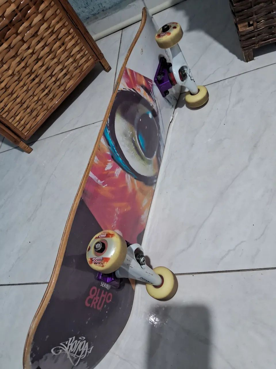 Vendo skate semi novo - Foto 4