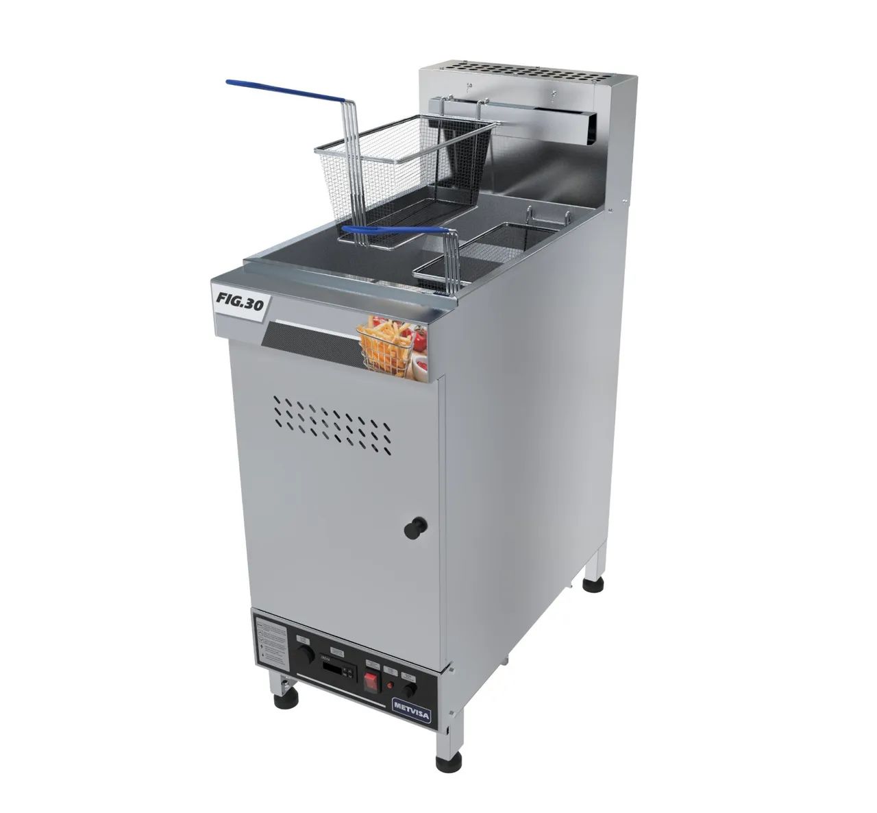 Ac fritadeira Industrial 30 litros 12.000w