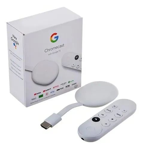 【試しのみ】Chromecast with Google TV（HD) Chromecast Google TV HD Full HD 8GB - excelente estado