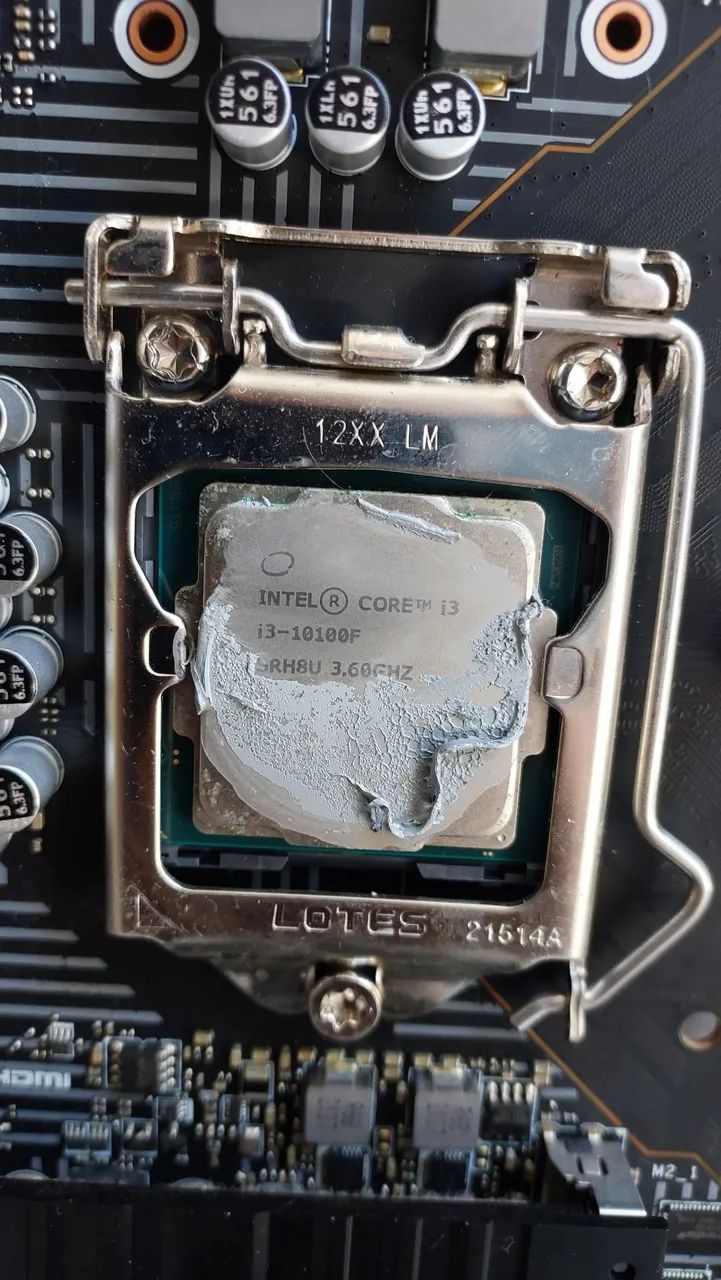 Intel Core i3-10100f + MSI B560M-A PRO - Foto 2