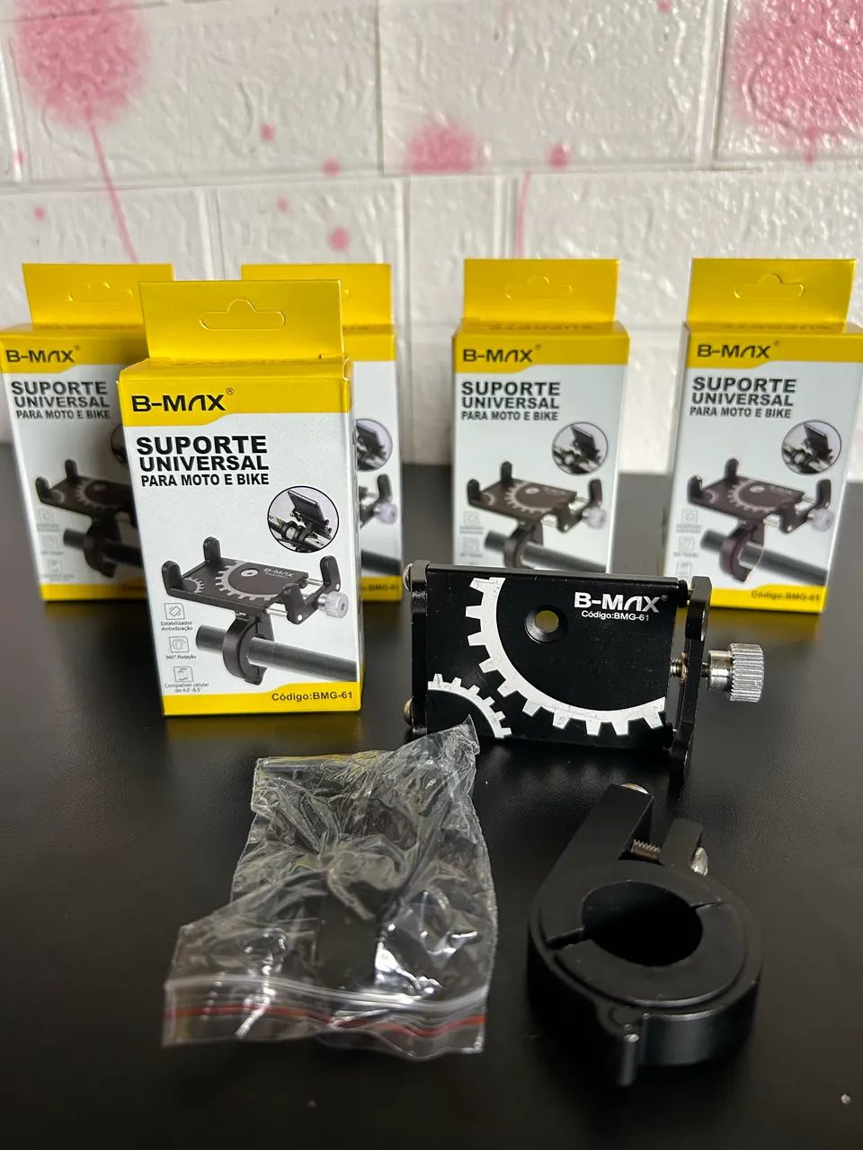 Suporte de celular para moto - Foto 3