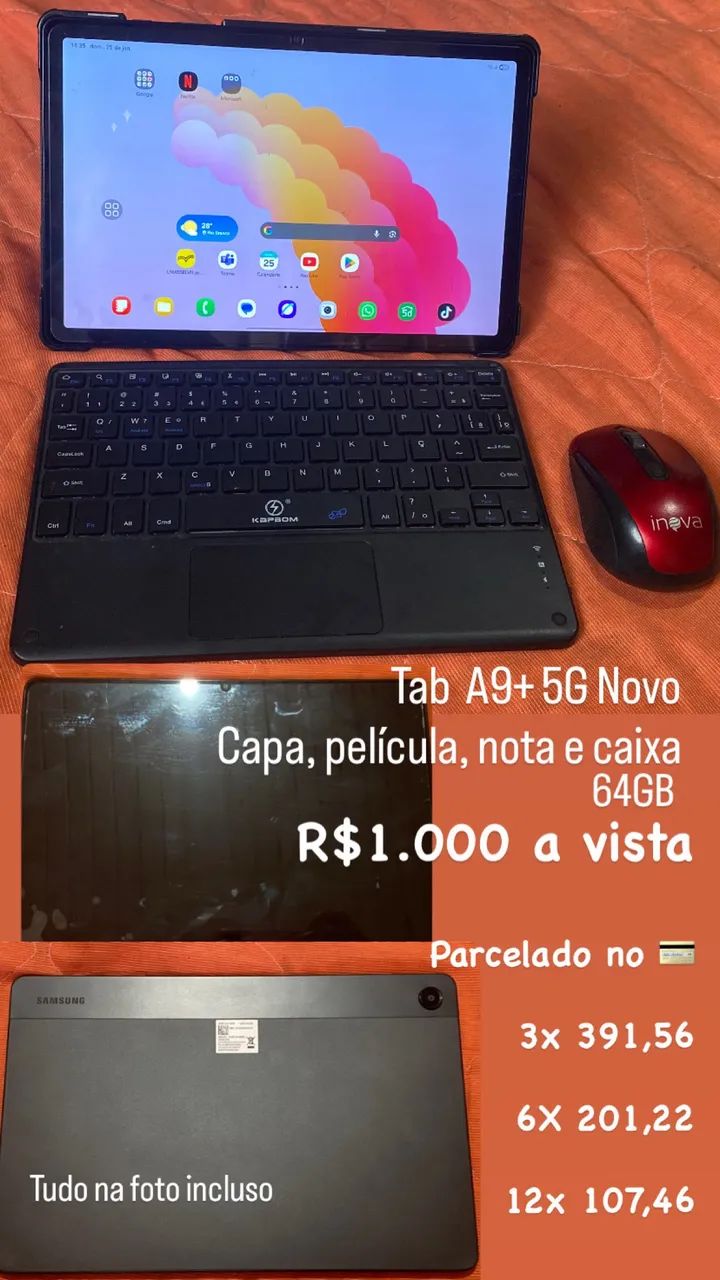 Tablet A9+ 5G. 64GB 