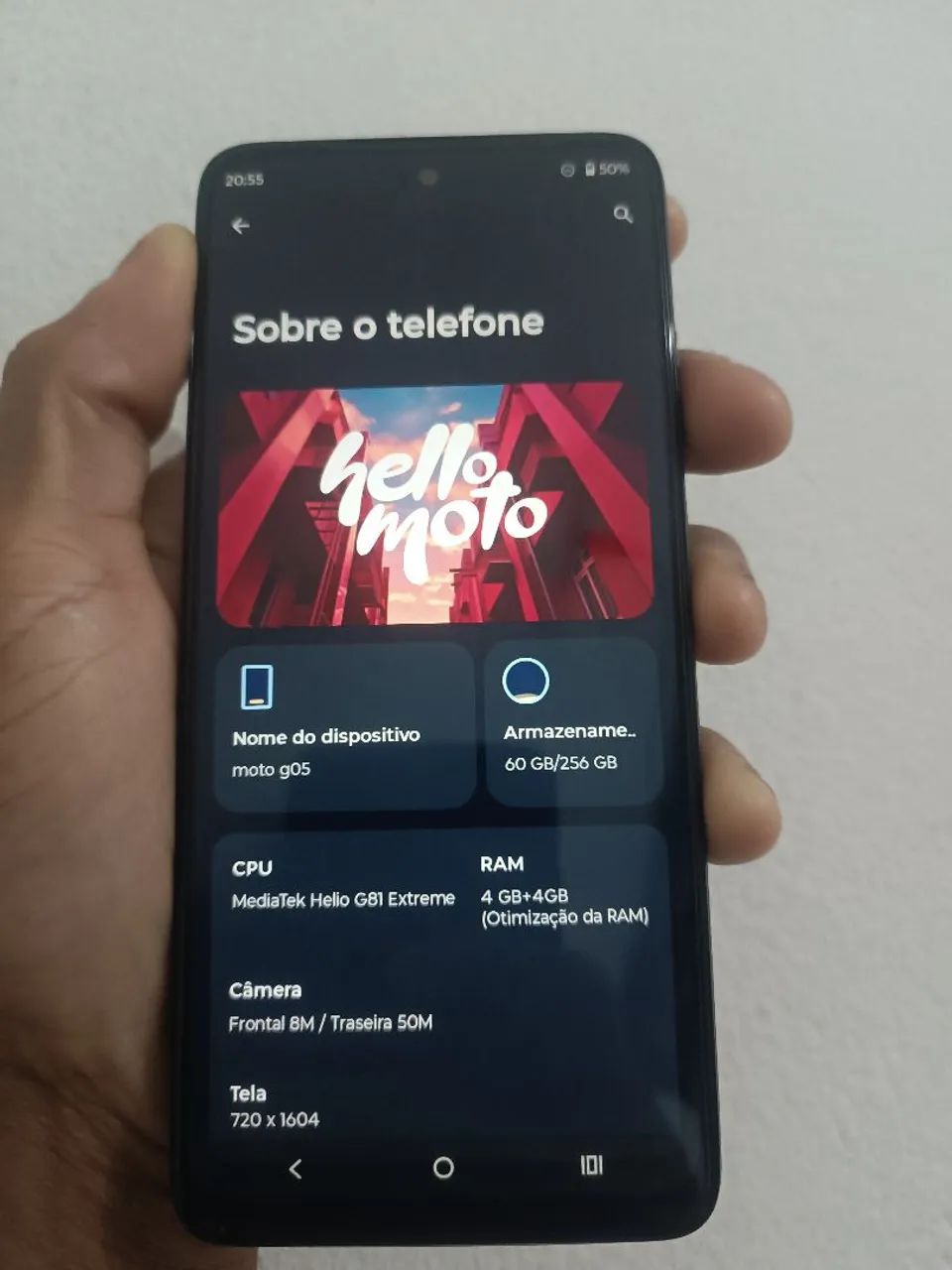 Moto g 05