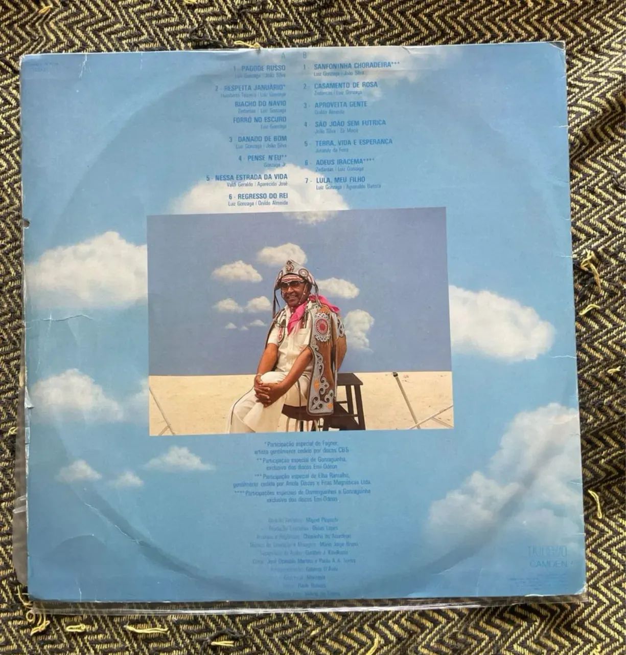 LP Luiz Gonzaga - Danado de bom (1984) - Foto 3