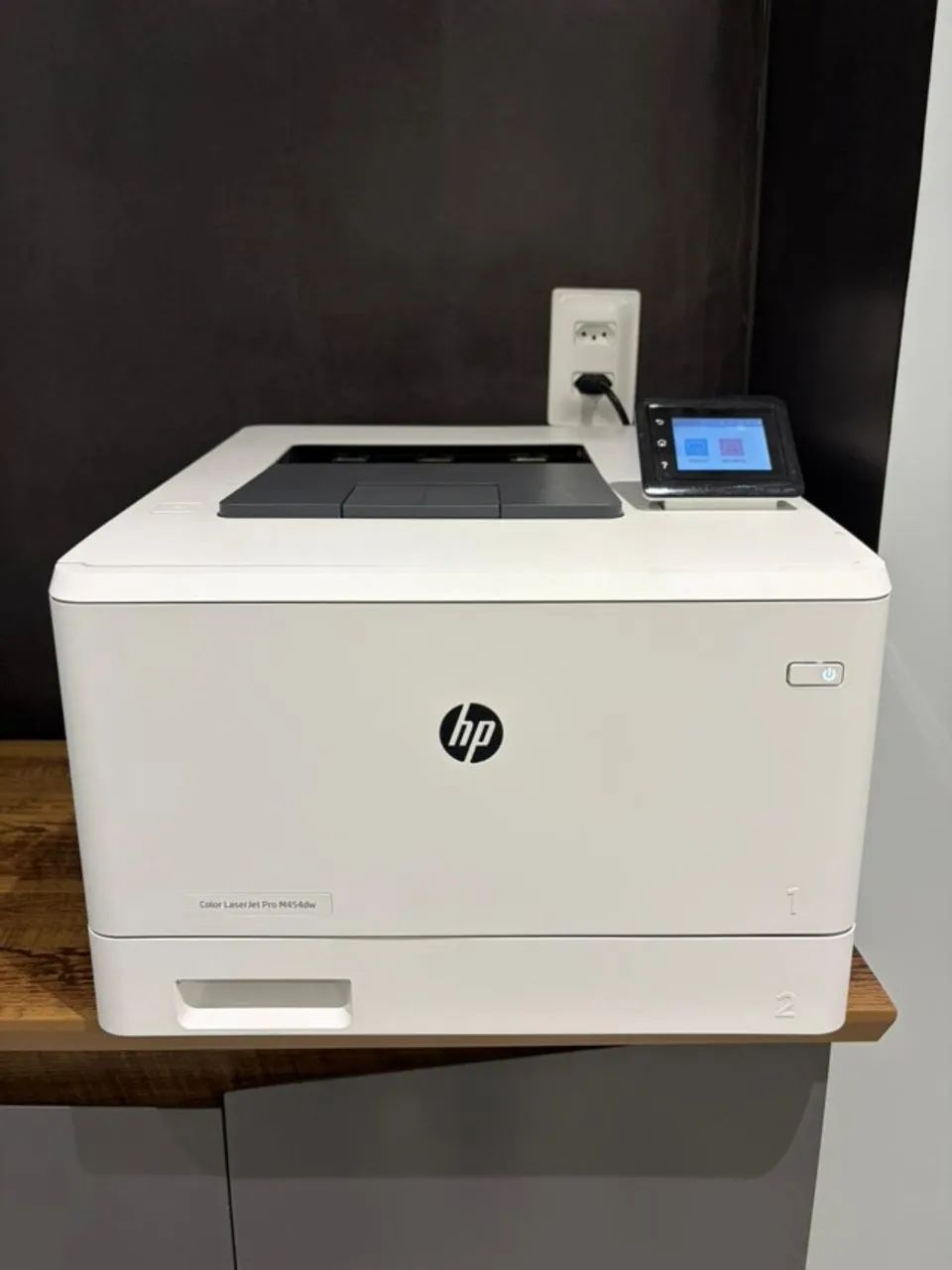 Impressora HP Colorida LaserJet Pro M454dw - Foto 2
