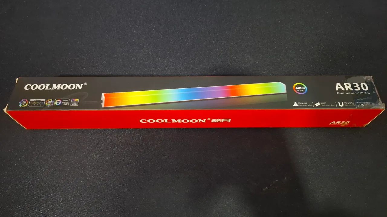 LED RGB para PC Coolmoon AR30 - Foto 2
