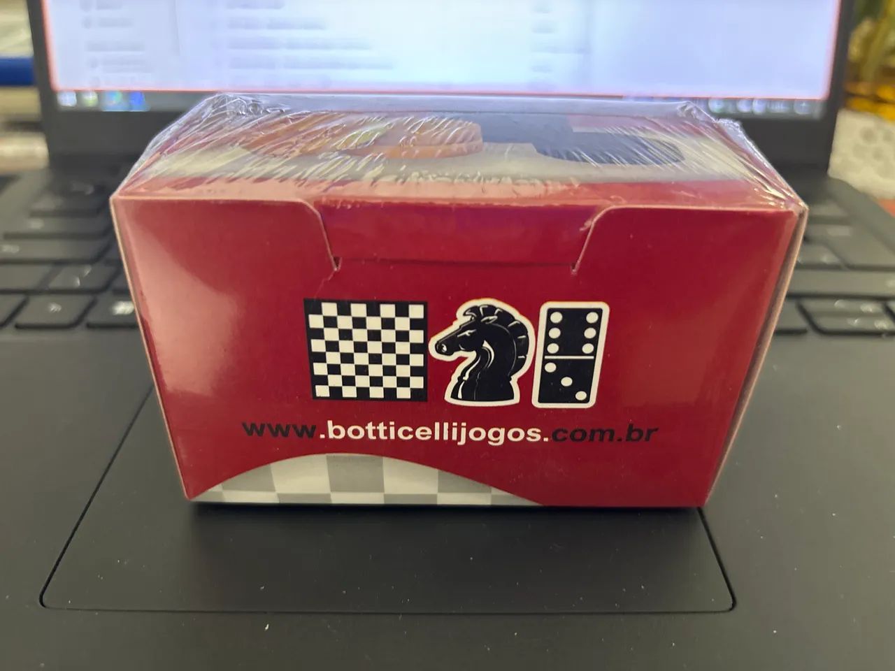Kit Jogo damas ou gamão em madeira maciça 30mm - Foto 2