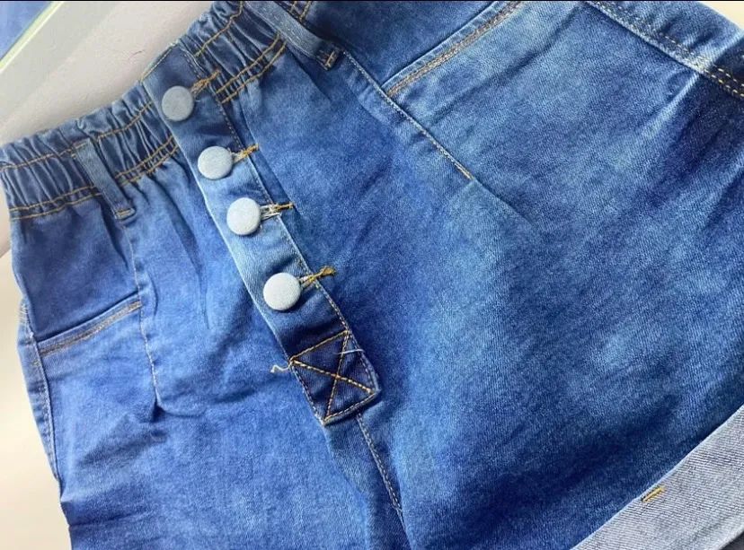 SHORT JEANS FEMININO / TAMANHO 42 - Foto 3