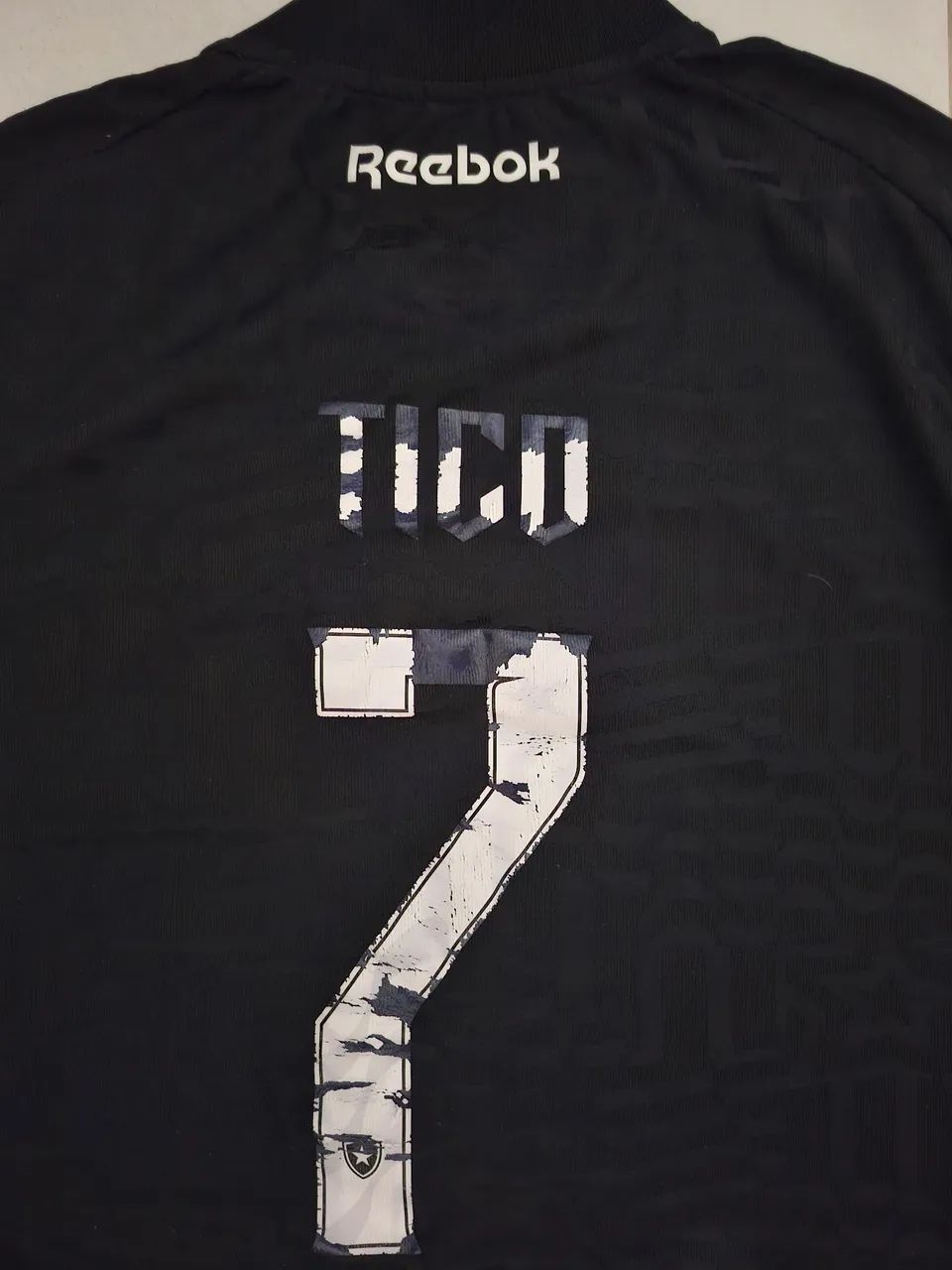 Camisa Botafogo preta Reebok #7 tam. G - Foto 4