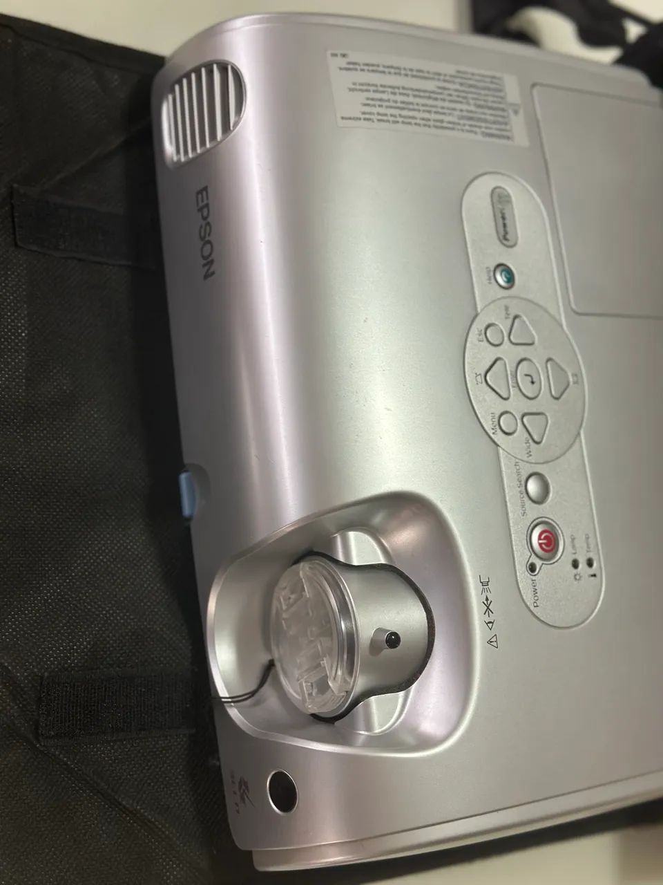 Projetor Epson EMP- S3 (Manual, bolsa, cabo, controle) - Foto 2