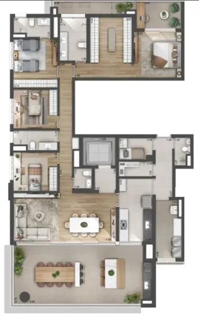 PLANTA 224m²