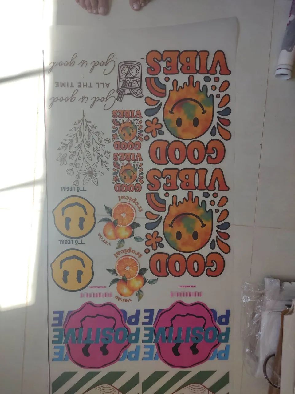 Estampas diversas em DTF para sublimação  - Foto 2
