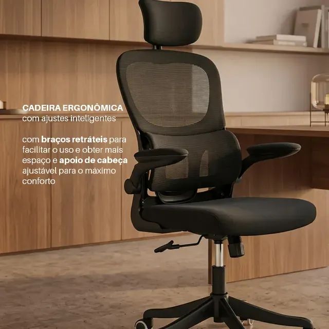 Cadeira Ergonômica de Escritório - Foto 3