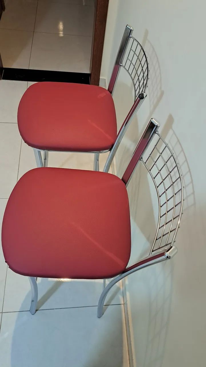 Banco alto base de inox - Foto 3