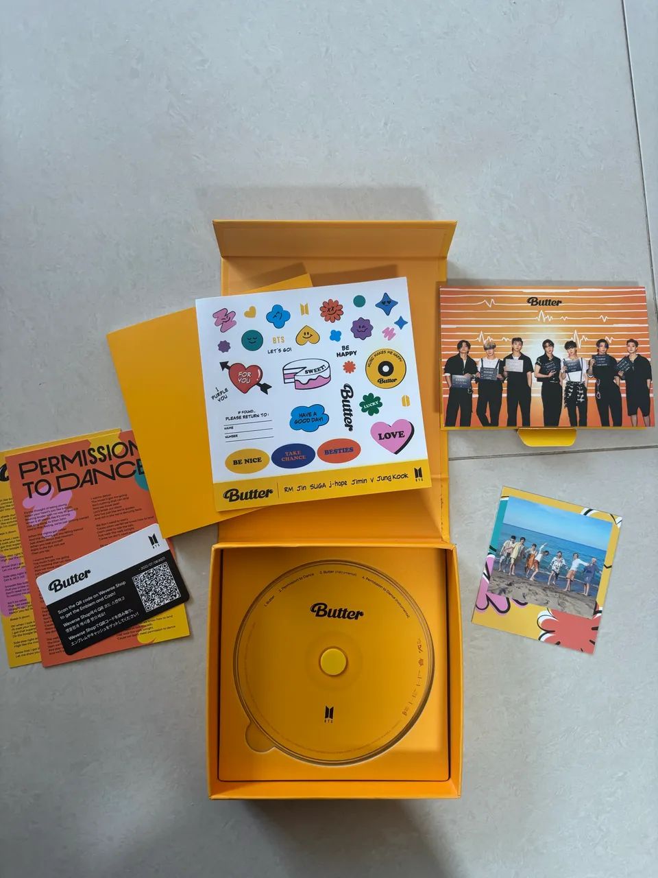 BTS Butter Cream ver. Incompleto