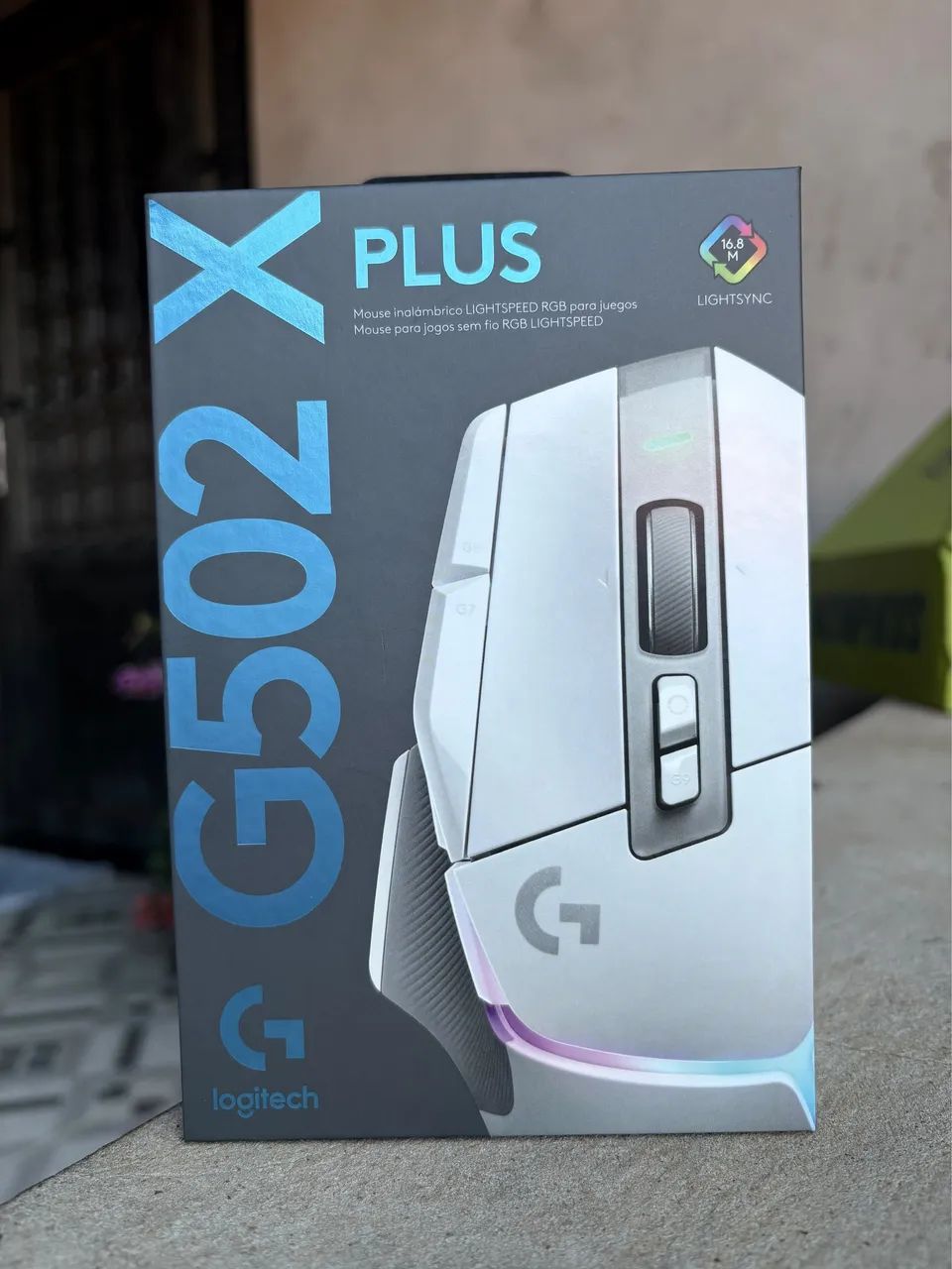 Logitech G502 X Plus LIGHTSPEED Branco ? NOVO/LACRADO - Foto 3