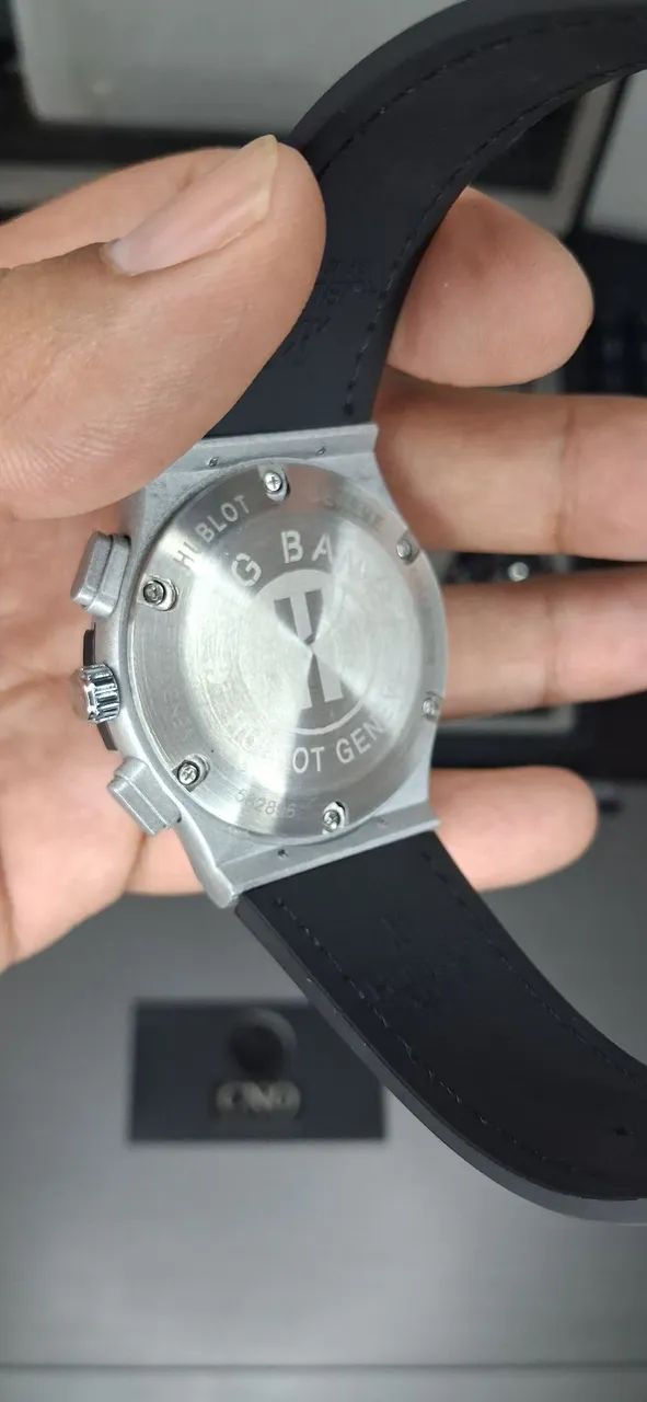 Relógio Cinza de Luxo 43MM  - Foto 4