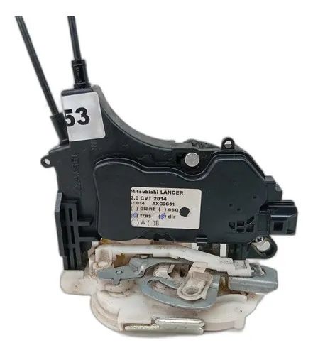 Fechadura Porta Traseira Direita Mitsubishi Lancer 2014 - Foto 6