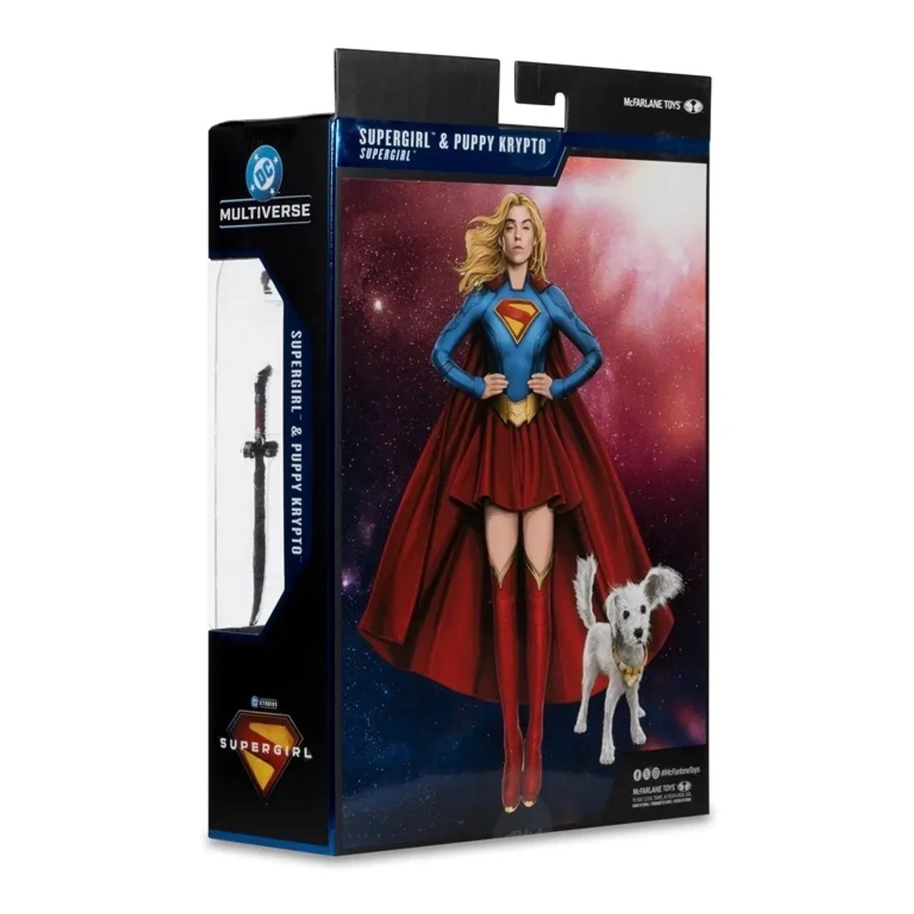 Mcfarlane Toys - supergirl & puppy krypto  - Foto 5