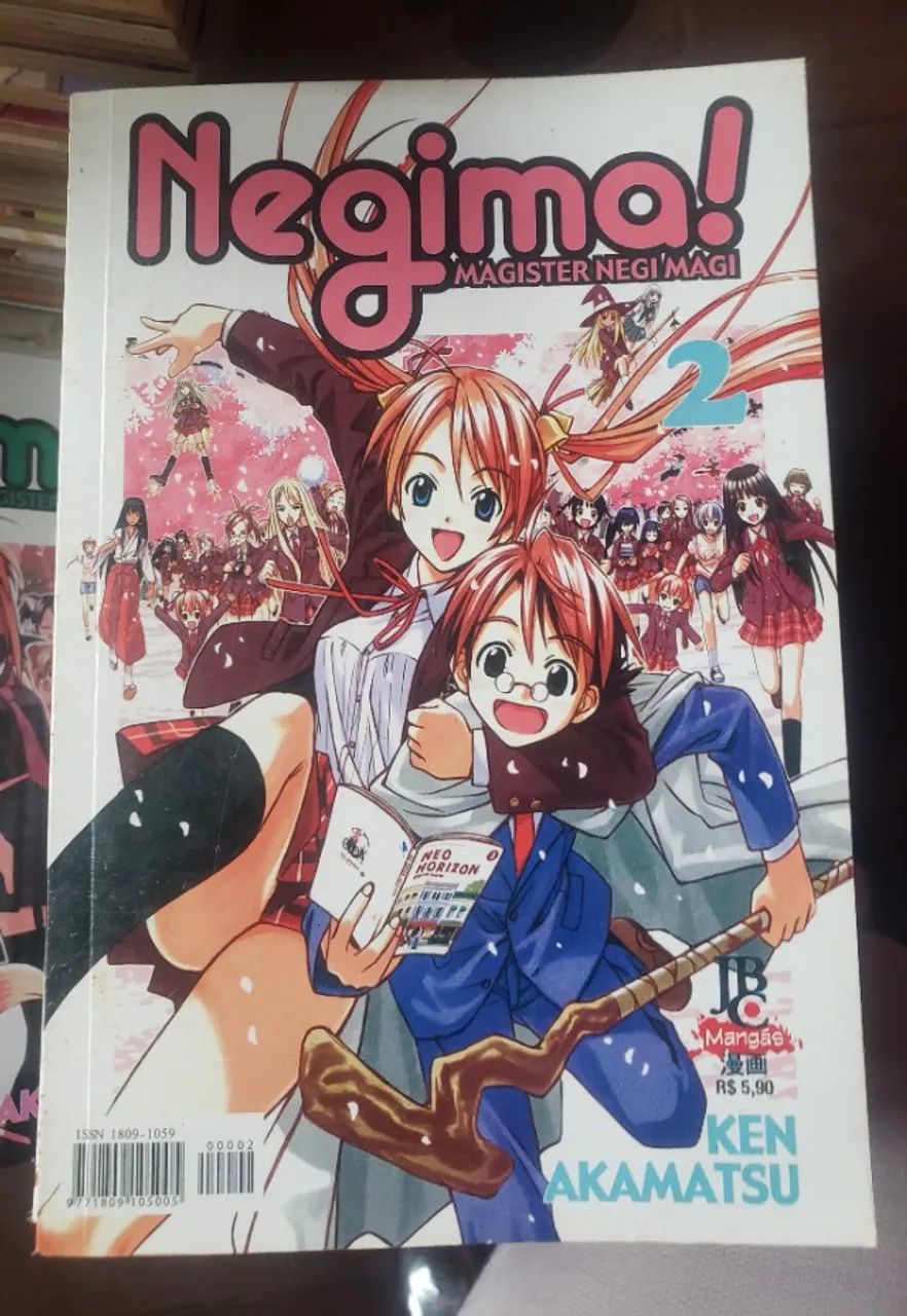 Mangá Negima - Foto 2