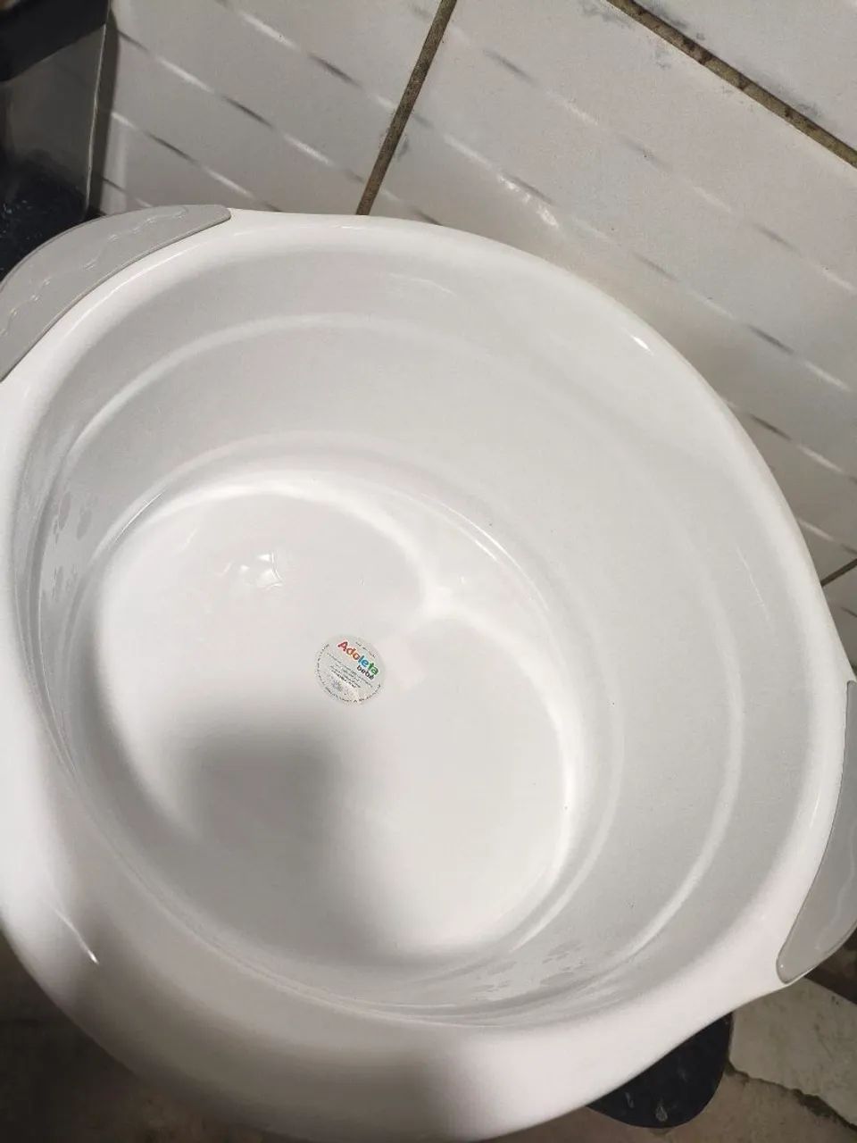 Kit Bacia e Balde para bebês ( Novos ) - Foto 2