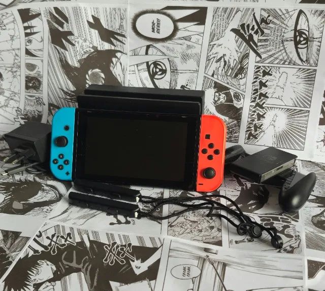 Nintendo Switch Completo (Faço olx pay)