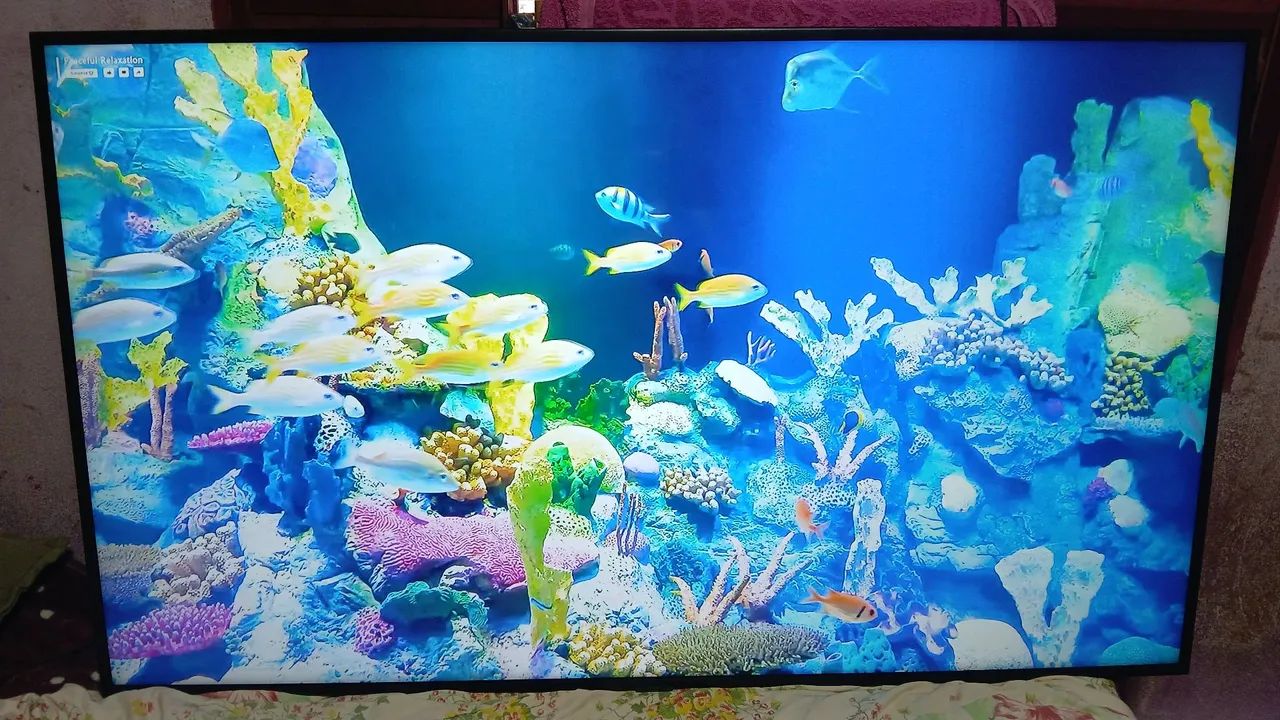 Vendo tv Samsung 60 polegadas smart 4k funcionando perfeitamente valor 1850 pra vim buscar - Foto 5