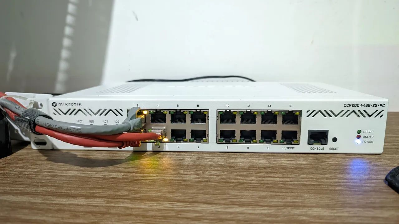 Mikrotik CCR2004-16G-2S+PC