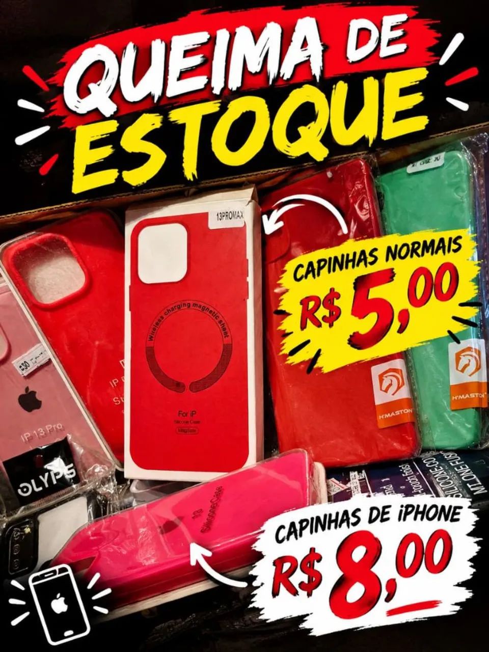 Capinha variável de celular  - Foto 2